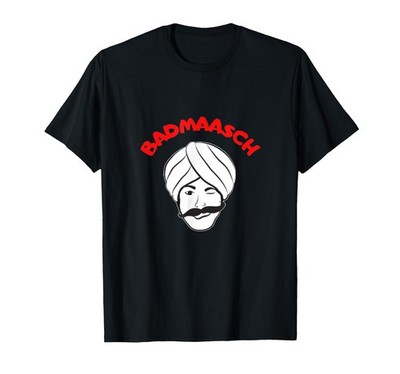 Afghanistan Funny in Dari Art Afghan Style Fashion TShirt