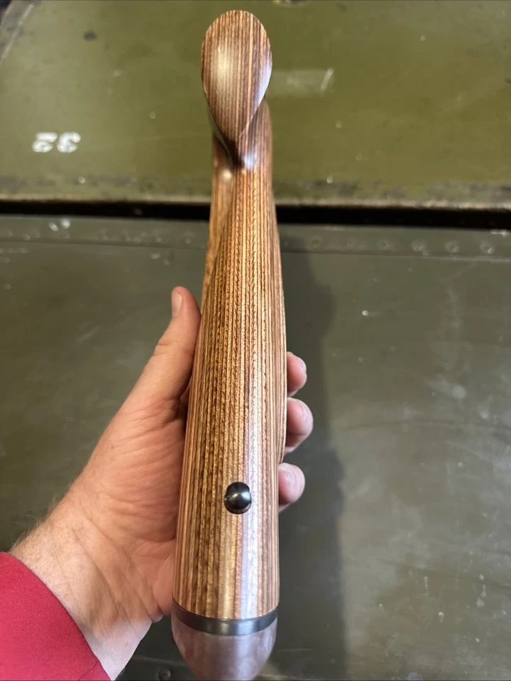 Rare H&R Ultra Varmint Laminated Thumb hole Butt Stock. With Stock Bolt - Image 3 of 4