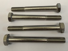 M5, LONG, Hex Bolts, Part Threaded, STAINLESS STEEL, Metric.