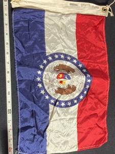 Missouri State Flag Vintage Satin  