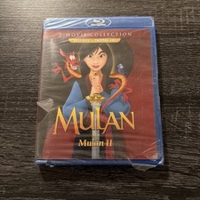 Mulan / Mulan II: 2-Movie Collection (Blu-ray 2017) Disney Animation - BRAND NEW