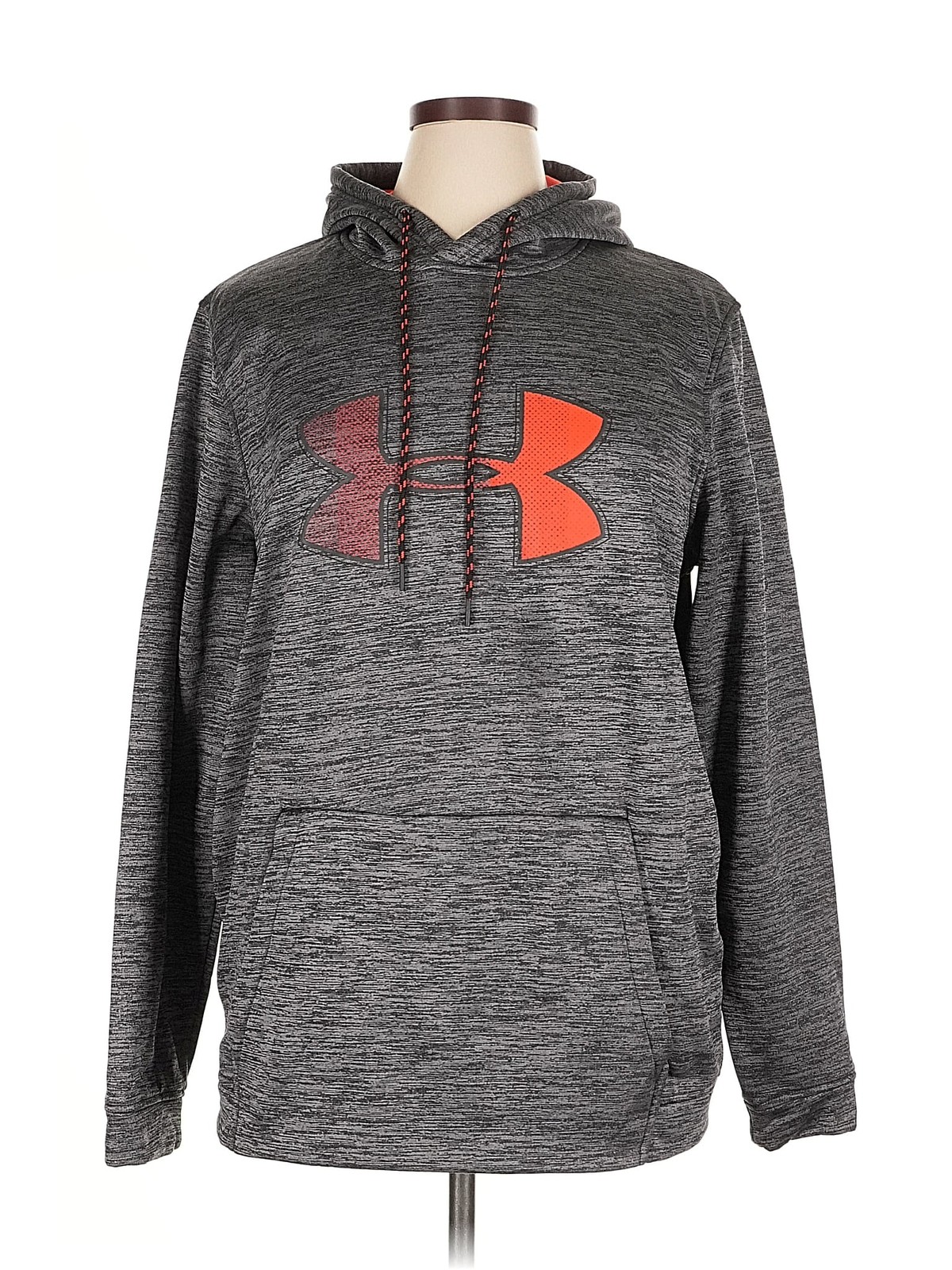 Under Armour Women Gray Pullover Hoodie XL