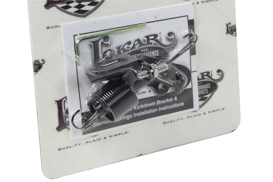 Lokar XSRK-4003, Kit Black Stainless Bracket And Springs Kick Down Black Stainle - Image 4 of 4