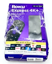 Roku Express 4K+ | Streaming Player HD/4K/HDR with Roku Voice Remote