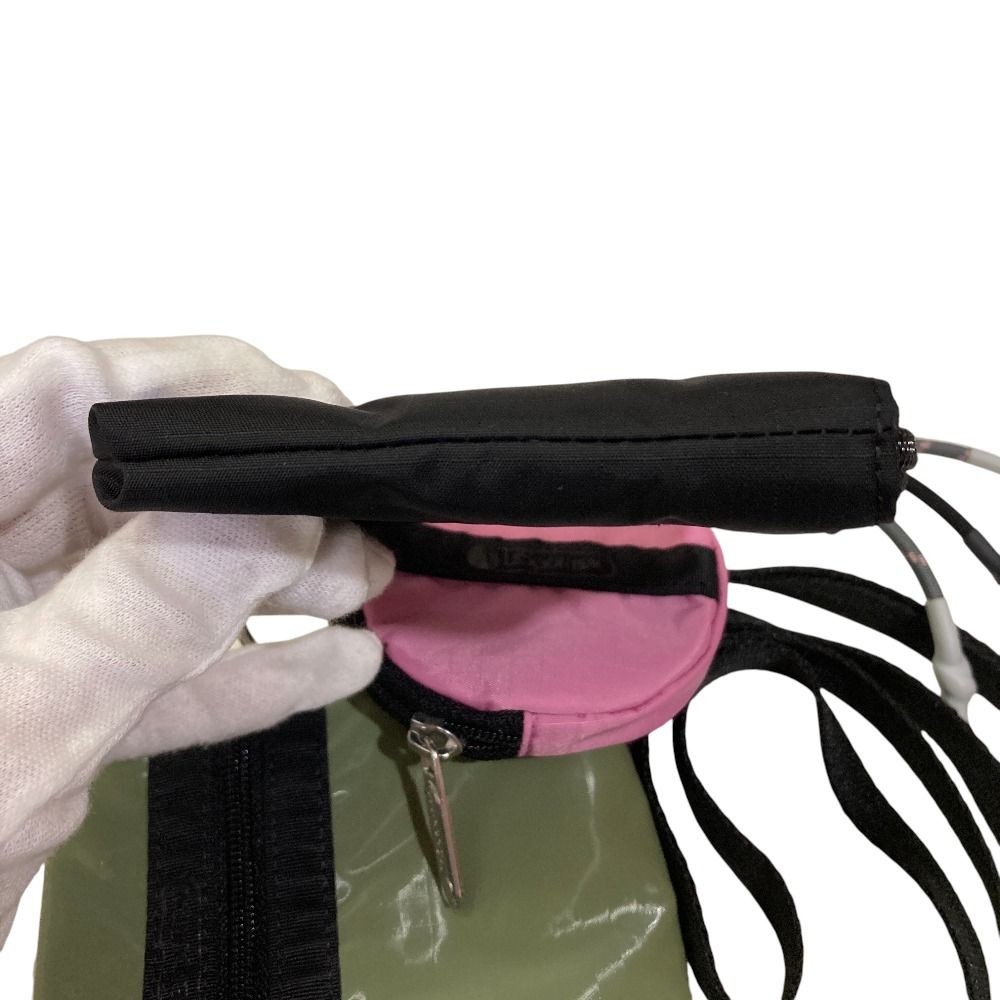 Ameri LeSportsac Multi Pouch Set Khaki Black Pink… - image 5
