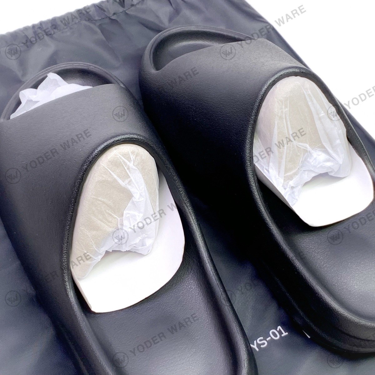 Yeezy Slides Black YS-01 Brand New AUTHENTIC 2025 YZY - MEN'S