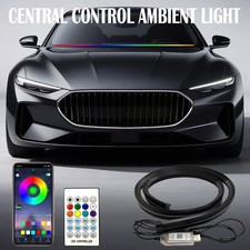 Rstob 1.45m Rgb Car Led Strip Music Sync App Control Dashboard Atmosphere Light Rstob 1.45m Rgb Car Led Strip Music Sync App Control Dashboard Atmosphere Light