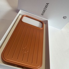 RIMOWA Orange Aluminium look iPhone 17 Pro Case – FREE SAME DAY DISPTACH