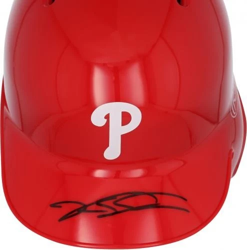 Kyle Schwarber Philadelphia Phillies Autographed Mini Batting Helmet - Image 2 of 2