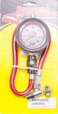Longacre Tire Pressure Gauge 0-30 Psi 2-12 In Dia 12 Lb Increments Deluxe Each