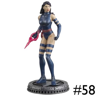 Marvel Psylocke Figur Eaglemoss Chess Collection White Pawn #58 NEU
