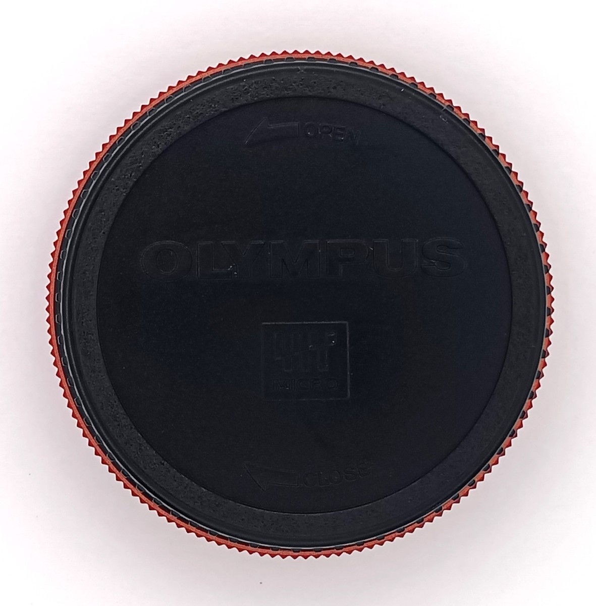 Mint] Olympus Lens 15mm f/8 Red BCL-1580 Body Cap Lens for Pen