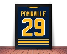 Framed JASON POMINVILLE Buffalo Sabres comparable Photo Picture 8x10 or 11x14 JZ