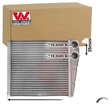 VAN WEZEL WÄRMETAUSCHER HEIZUNGSKÜHLER für AUDI A3 Q3 TT SEAT ALHAMBRA ALTEA
