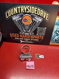 Harley Sportster Dyna Fxr Single Gauge Speedo Mount Chrome