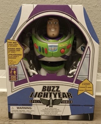 Orig. Disney - Buzz Lightyear Sprechende Actionfigur - Woody - Zurg - Neu & OVP
