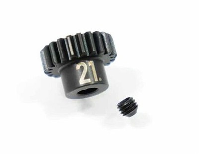 Tekno Hardened Steel 21T 5mm Bore Mod 0.8 (32 Pitch) Pinion Gear - TKR4281