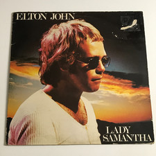 Elton John - Lady Samantha LP Vinyl Record A1/B1 - DJM 22085 VG+