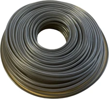 Grass Strimmer Line,0.12Inx131Ft Nylon Steel String Trimmer Spool 3.0Mm 40M roun