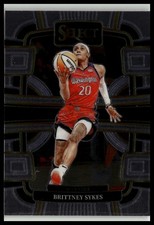 Brittney Sykes 2024 Panini Select WNBA #3 Washington Mystics Card