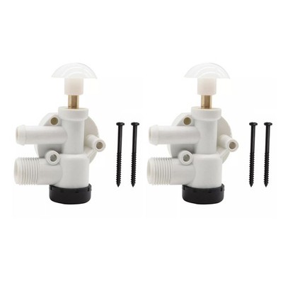 2* RV-WC-Wasserventilsatz Ersatzteile für Dometic/Sealand 385314349