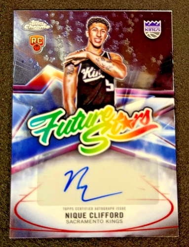 2025-26 Topps Chrome - Future Stars Autographs NIQUE CLIFFORD #FS-NC (AU, RC)