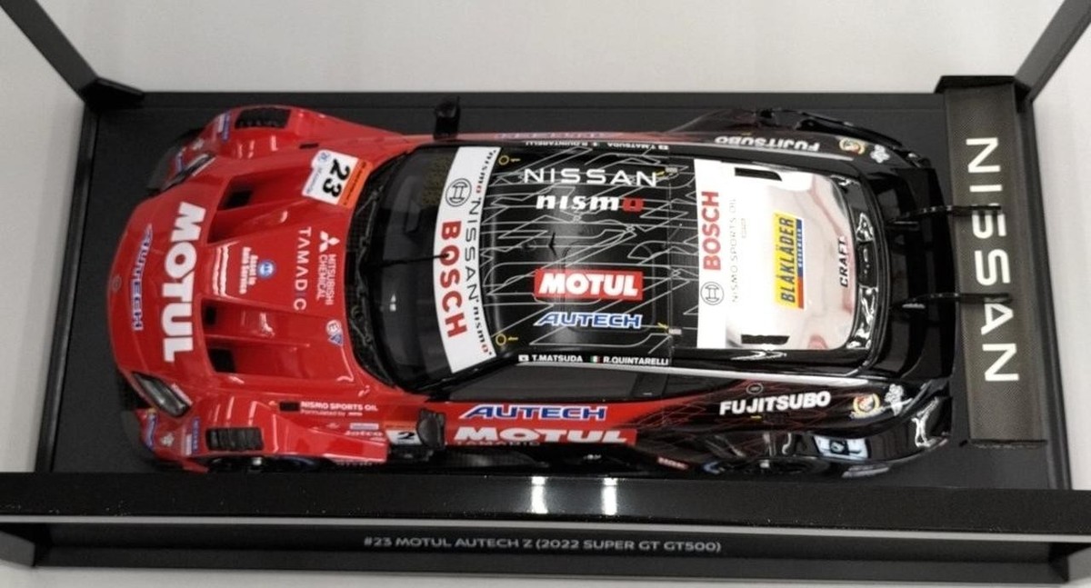 Nismo 2022 SUPER GT GT500 #23 MOTUL AUTECH Z 1/18 Scale