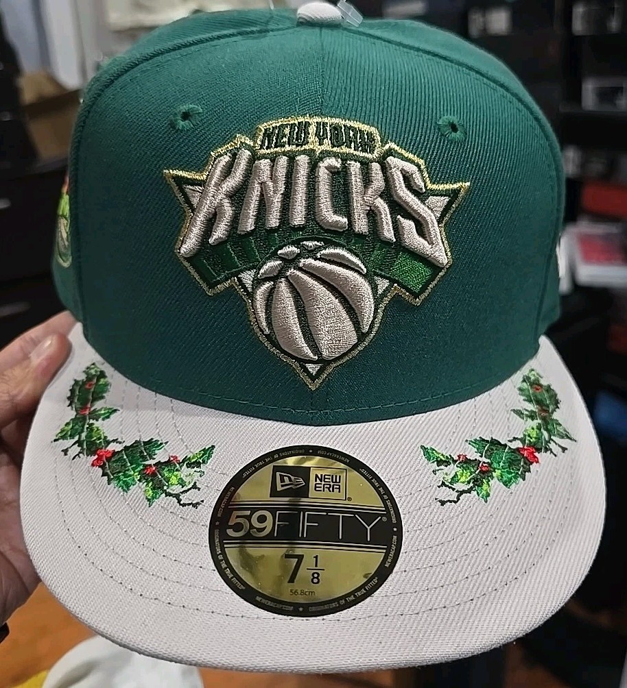 New York Knicks 7 1/8 New Era 59fifty Fitted Hat Cap Holly
