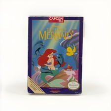 The Little Mermaid (Nintendo, NES) Box Only No Manual