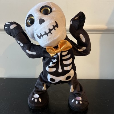 Gemmy Halloween Skeleton Animated Dancing And Singing to Jiggle Jiggle Works