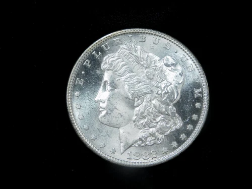 1882-S $1 Morgan Silver Dollar - GEM BU