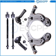 Front Lower Control Arm & Tie Rod End For 1999-2005 Volkswagen Jetta Golf Beetle