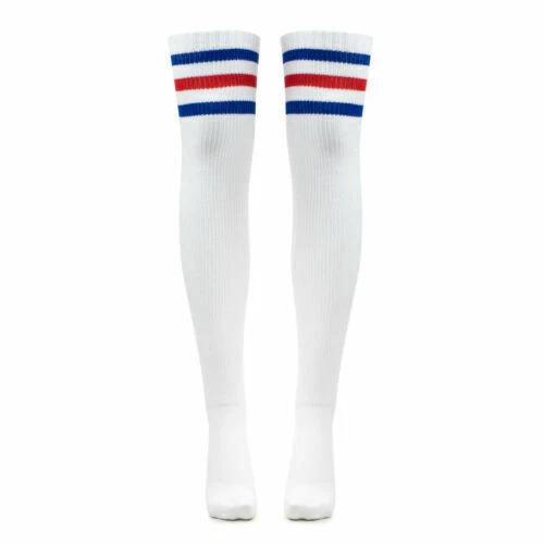 White Stockings & Thigh-Highs for Women