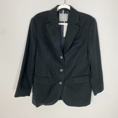 Everlane the 80s Blazer Black Womens Oversized Jacket Career