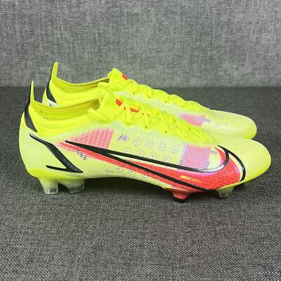 Nike Mercurial Vapor 14 Elite FG Volt Bright Crimson CQ7635