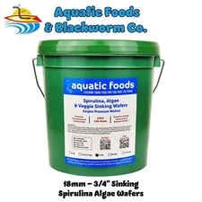 5-lbs of Spirulina, Algae, Sinking Wafers for Plecos, Catfish, Snails  Zeigler