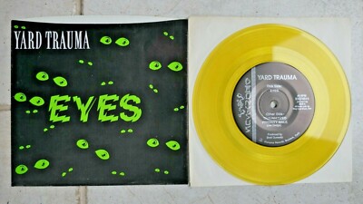Yard Trauma - Eyes 7'' single yellow  vinyl   Dionysus Records  ID074511  topp EX
