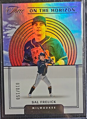 2023 PANINI THREE AND TWO SAL FRELICK ON THE HORIZON /150 BREWERS
