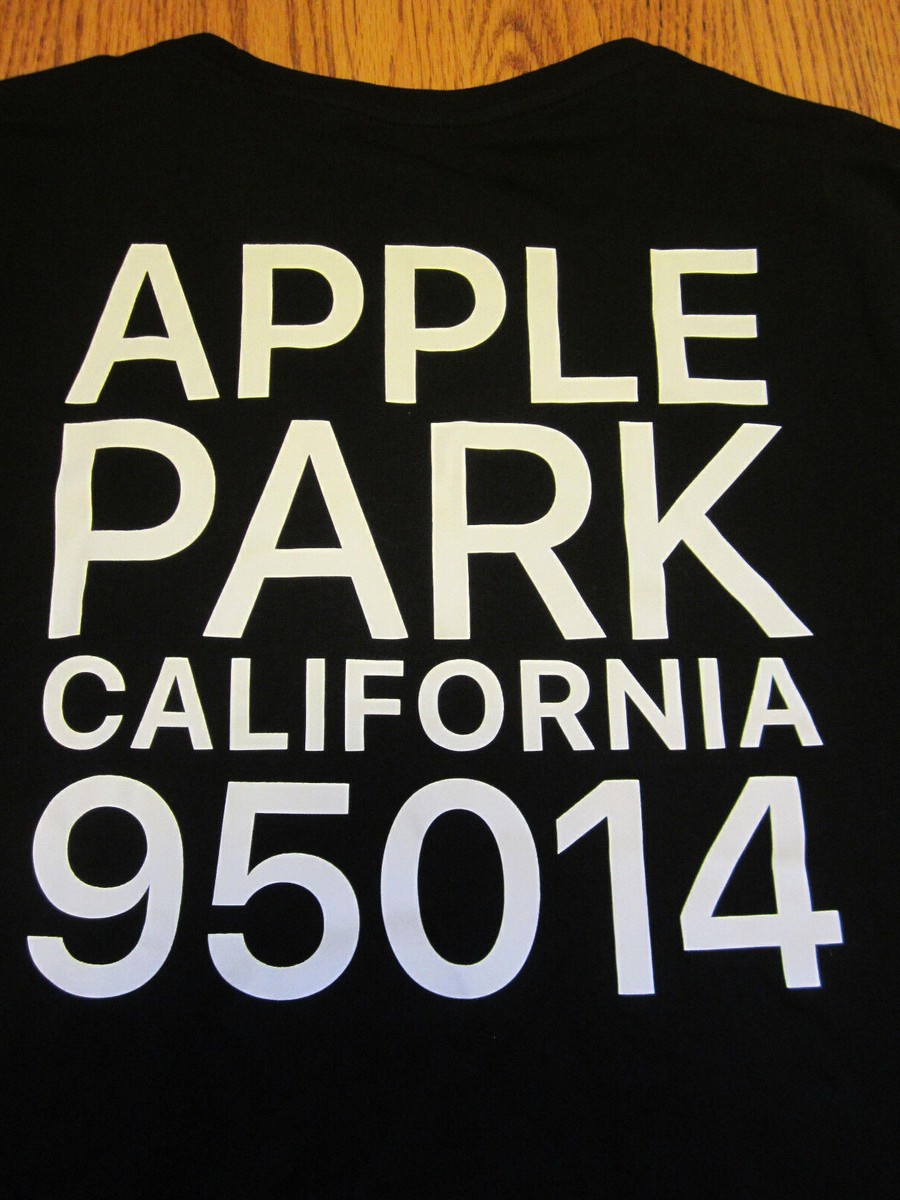 APPLE PARK logo T-SHIRT Medium Black Cupertino Headquarters