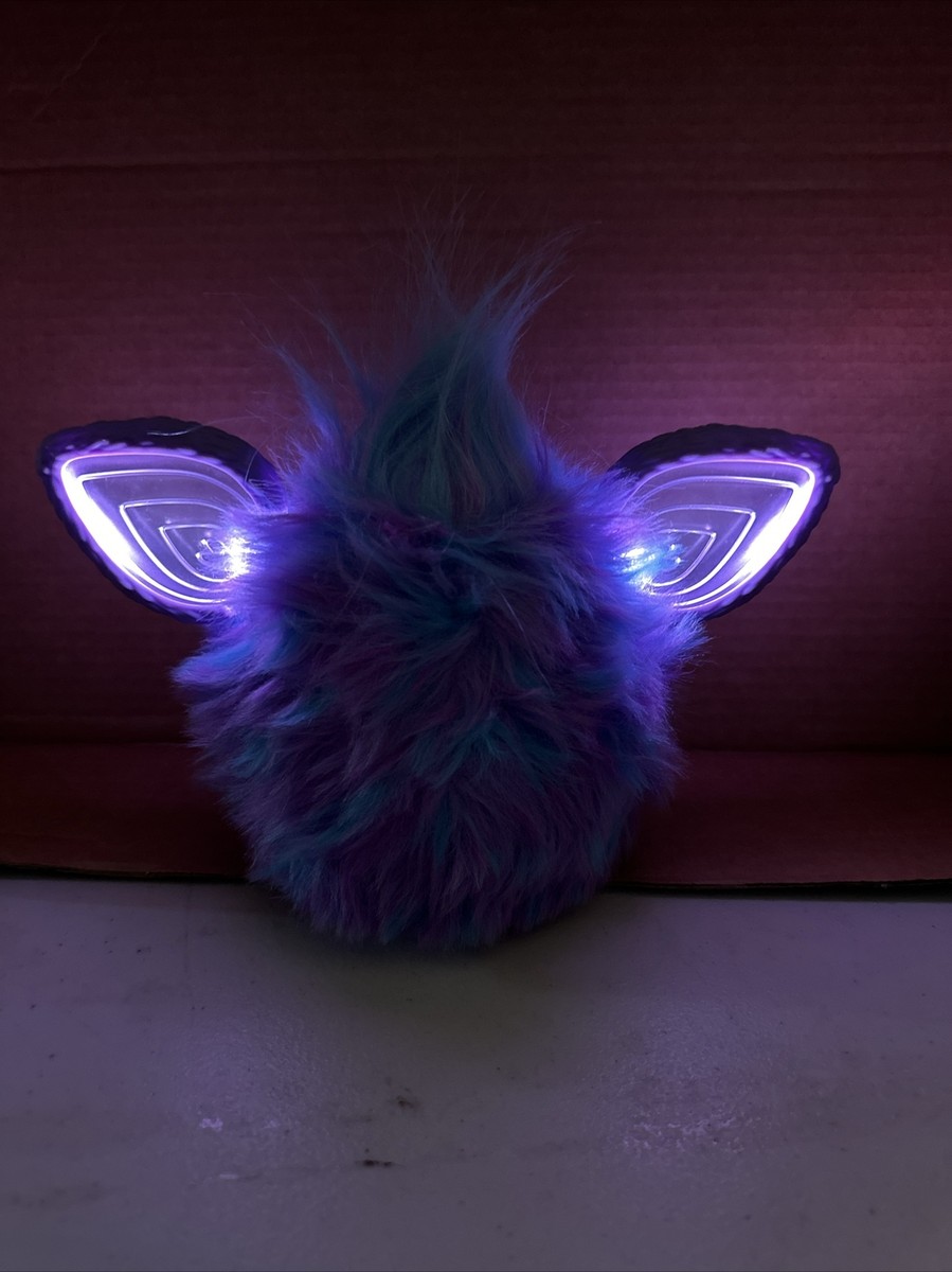 新品未開封Furby パープル ぬいぐるみHASBRO Hasbro Furby 2023 Blue Purple Plush Interactive Toy - Tested