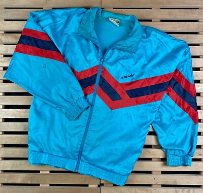 Men s Bomber Jacket Adidas Vintage Size M Multicolor