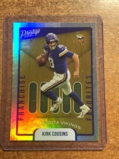 2021 Panini Prestige Football # FF-15 Franchise Favorites Kirk Cousins
