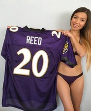 Ed Reed Baltimore Ravens 2002 rookie authentic Reebok stitched purple jersey NEW