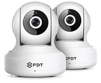2-pack Fdt 720p Hd Wifi Pan/tilt Ip Camera (1.0 Megapixel) Indoor Wireless Secur 2-pack Fdt 720p Hd Wifi Pan/tilt Ip Camera (1.0 Megapixel) Indoor Wireless Secur