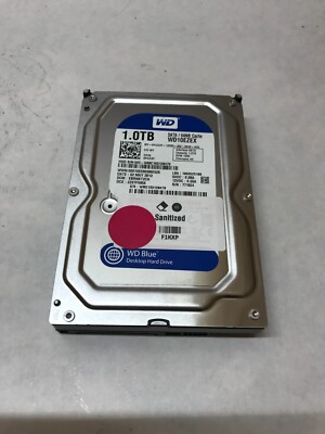 Western Digital WDC WD10EZEX-75ZF5A0, 1 TB HDD Desktop Hard Drive 3.5'' Tested DW