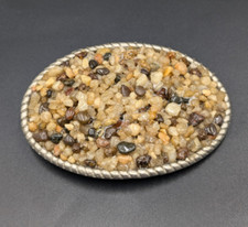 Stone Oval Belt Buckle Unisex