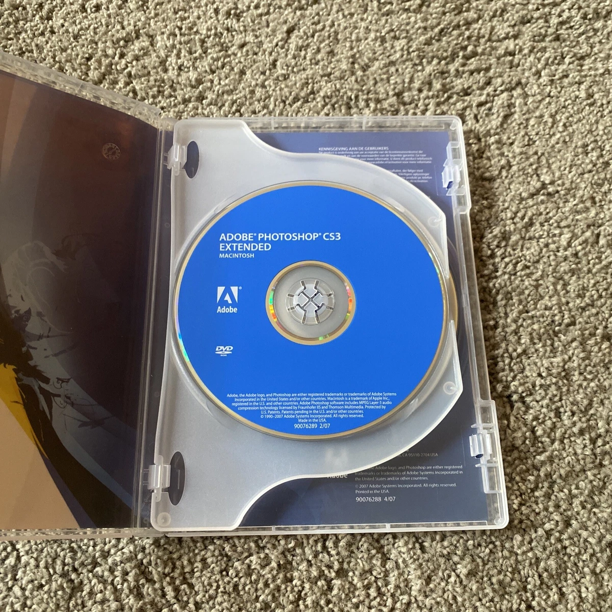 Preowned Adobe Photoshop CS3 Extended For Mac + Video Workshop +