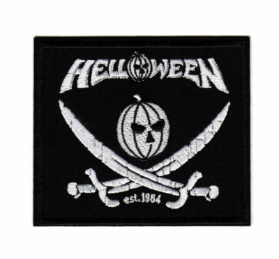 Helloween Est. 1984 Patch | Pumpkin German Power Metal Speed Metal Band Logo