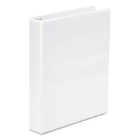 Universal Economy Round Ring View Binder 1 1/2 Capacity White 6/pack 20972pk on sale Universal Economy Round Ring View Binder 1 1/2 Capacity White 6/pack 20972pk on sale