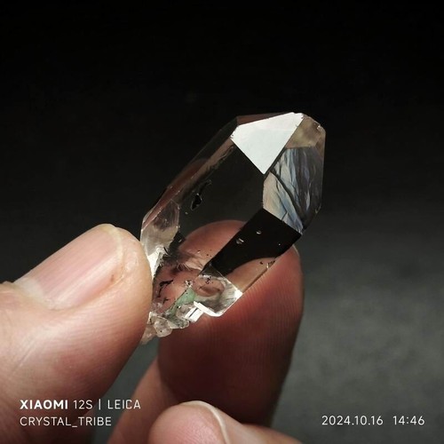 10g AAAA Natural Herkimer Diamond Crystal Quartz Double Terminating Healing 4952 - Picture 18 of 19